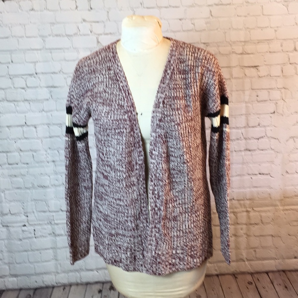 NWT Hippie Rose Open Cardigan Sweater Varsity Style